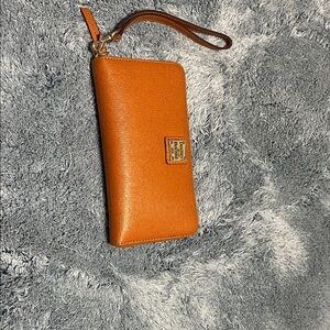 Dooney & Bourke Orange Wristlet